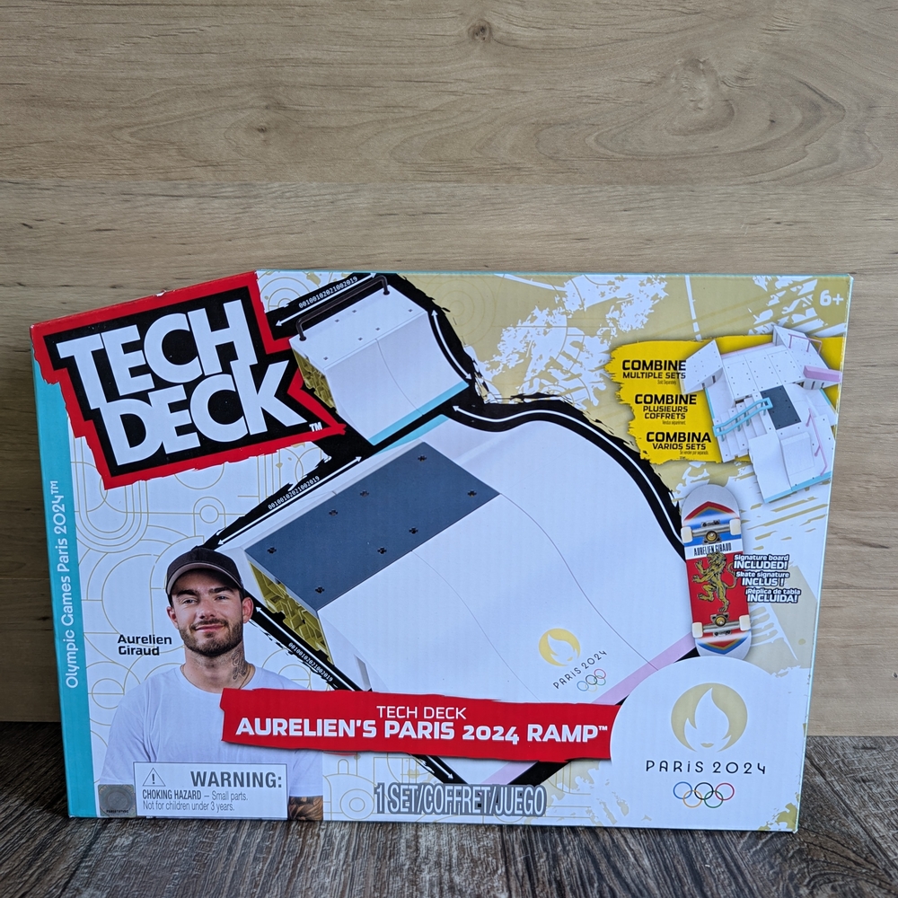 Tech Deck Aurelien's Paris 2024 Ramp Set